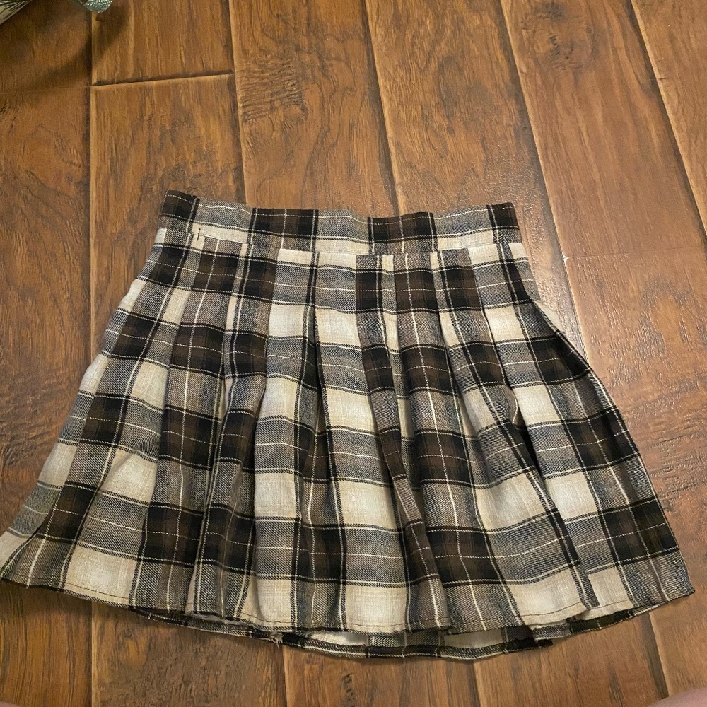 Plaid Skirt